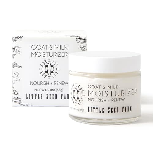 Little Seed Farm Goat's Milk Face Moisturizer - All Natural, Organic Moisturizer Face Cream - 2.0 Ounce