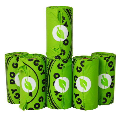 60 Pack Premium Unscented Thick Leak Proof Poop Dog Cat Pet Waste Bags