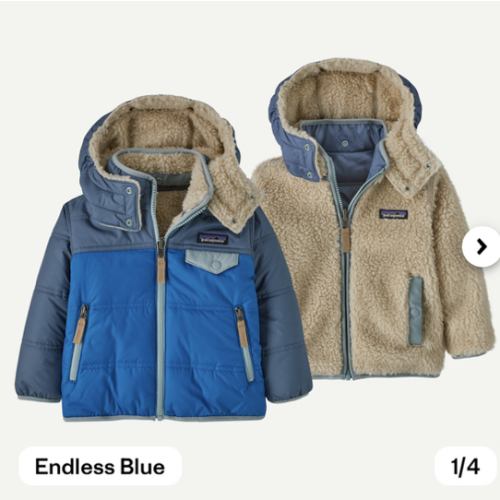 Patagonia Baby Reversible Tribbles Hoody
