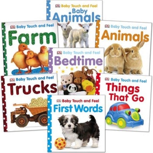 Baby Touch & Feel Board Books - Set of 7