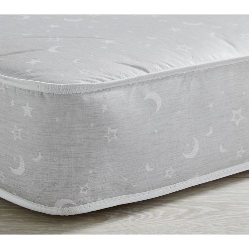 Pottery Barn Kids Lullaby Crib & Toddler 2-Stage Mattress
