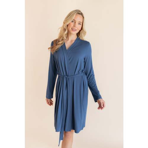 Women's Lounge Robe in Oxford