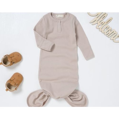 Tiny Alpaca | Organic Cotton Newborn Gown Set 1 Pcs | 0-6 Months | Gender Neutral | Baby Clothes | Baby Shower Gift | - Etsy