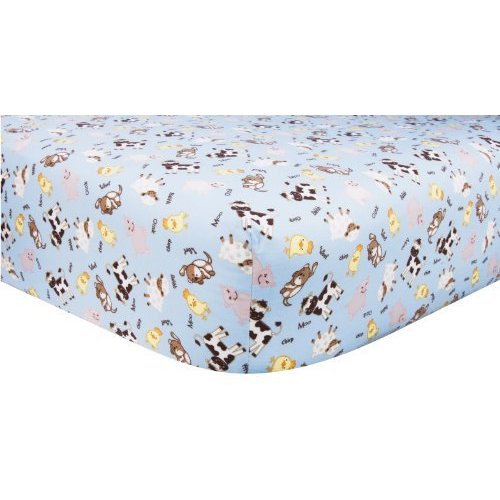 Trend Lab Crib Sheet, Baby Barnyard