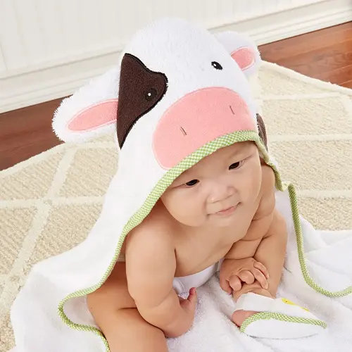 Baby Aspen, Farmhouse Friends 4-Piece Bathtime Bucket, 0-6 Months
