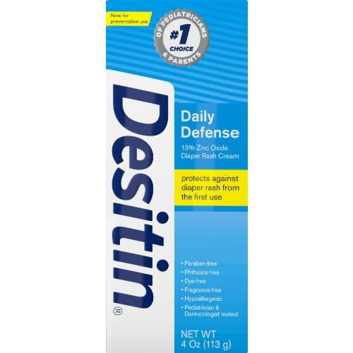 Desitin Daily Defense Baby Diaper Rash Cream With 13% Zinc Oxide, 4 oz - Kroger