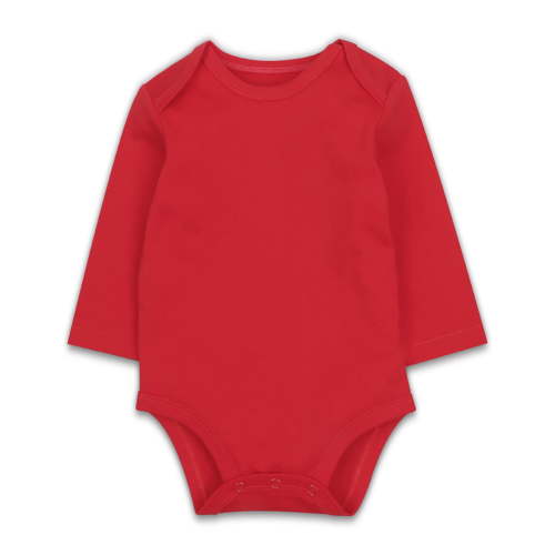 MIASHUI Baby Long Sleeve Bodysuit Cotton One-Piece Clothes,Red,6-9 Months - Walmart.ca