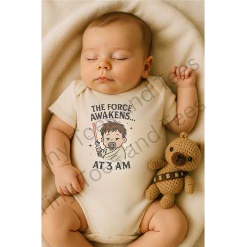Nap First Blast Later Baby Onesie® – Star Wars Stormtrooper & Chewbacca Plush – Funny Star Wars Baby Shower Gift – Newborn to 24 Months