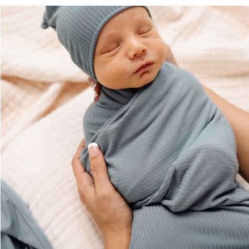 Ford Ribbed Swaddle Blanket