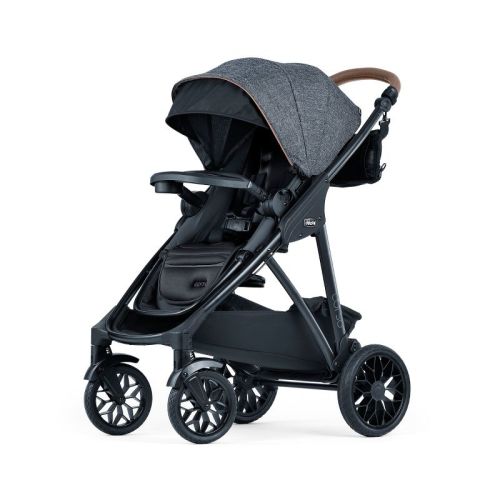 Chicco Corso Primo Modular Stroller - Summit: Infant Car Seat Compatible, One-Hand Fold, Flat-Free Rubber Tires, Maximum Weight 50 lbs