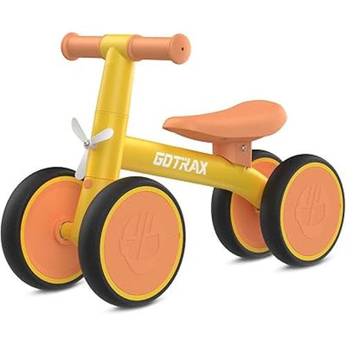 Gotrax Baby Balance Bike, 7" Silent Wheels, First Gift for Toddlers 1-2