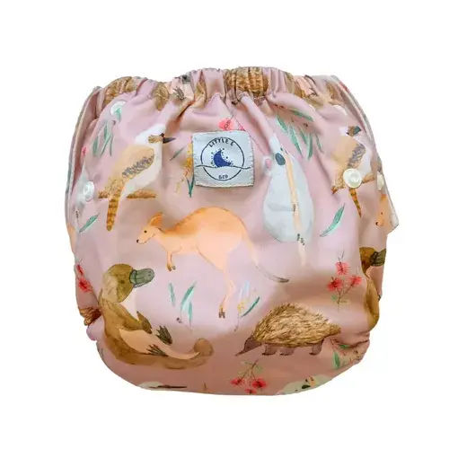 Little E and Co Reusable Swim Nappy - Aus Animals | Baby Bunting AU