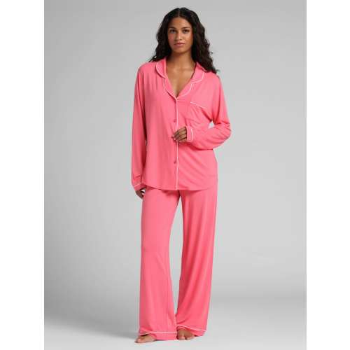 Luna Lounge Long Sleeve Pajama Set | Cozy Matching PJ Set | Comfrt