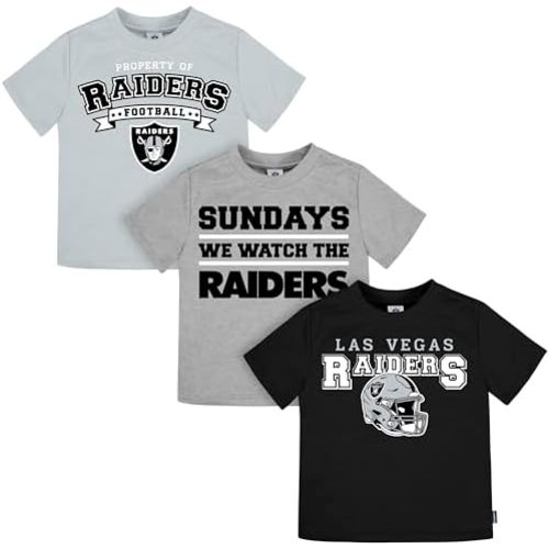 Gerber NFL Baby 3-Pack Short Sleeve Fan Tee Shirt