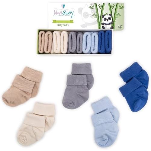 Baby Socks 0-6 Months, Infant Ankle Socks for Boys and Girls, Essential Baby Items for Newborns (US, Age, 0 Months, 6 Months, Winter Boy5)