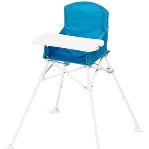 Regalo My Portable High Chair with Tray - Aqua