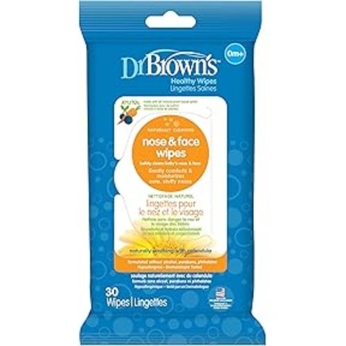 Amazon.com : Dr. Brown's Pacifier and Bottle Wipes, 40 Count : Baby