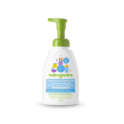 babyganics Foaming Dish & Bottle Soap Fragrance Free