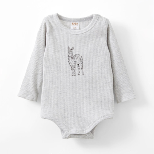 Organic Pointelle Long Sleeve Bubbysuit