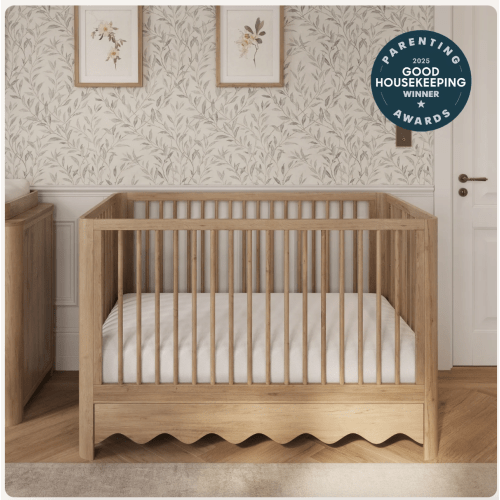 Breathable Organic 2-Stage Baby Crib Mattress