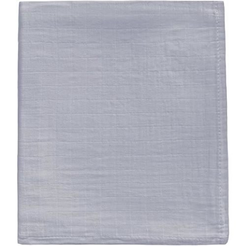 Muslin Newborn Baby Swaddle Blanket 43.5 x 47 inches(110x120cm) Unisex Swaddling Wrap Soft Silky Muslin Swaddle Blankets Neutral Receiving Blanket for Newborn Babies Boys and Girls Large Gray