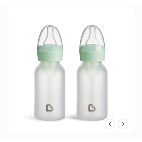 Bond® Silicone Glass Bottle 4oz or 8oz, 2pk | Munchkin