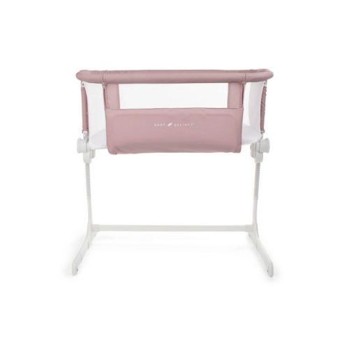 Baby Delight Beside Me Dreamer Bassinet & Bedside Sleeper - Organic Rose: Adjustable Height, Folds for Easy Transport
