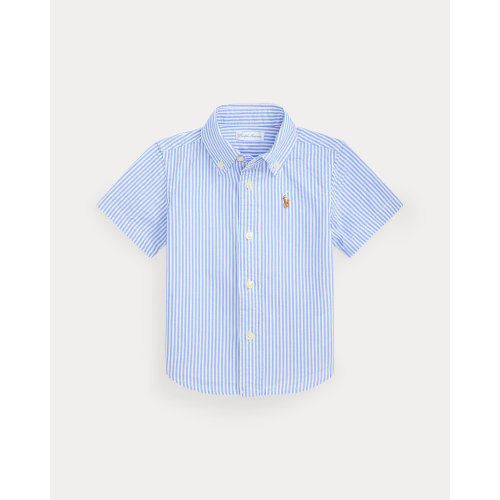 Striped Cotton Seersucker Shirt