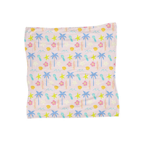 47in Summer Love Muslin Blanket
