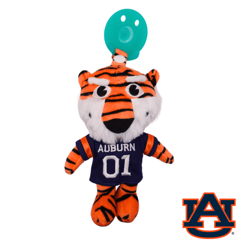 Aubie the Tiger Mascot Pacifier - Auburn University – Gamezies