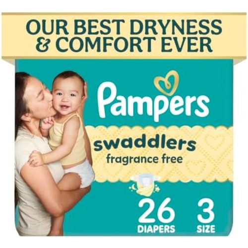Pampers Diapers, Size 3 - 26 Count