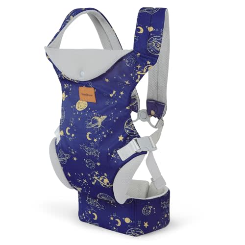 YooxArmor Baby Carrier Newborn to Toddler, Ergonomic Adjustable Toddler Carriers for 7-33 Lbs, Cozy Lightweight Infant Carrier with Neck Support, Baby Holder Carrier with Lumbar Support for Mom Dad