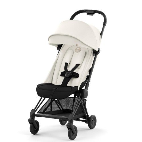 Cybex Coya Matte Black/Off White Compact Lightweight Stroller