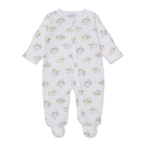 Fun On the Farm Zip Footie