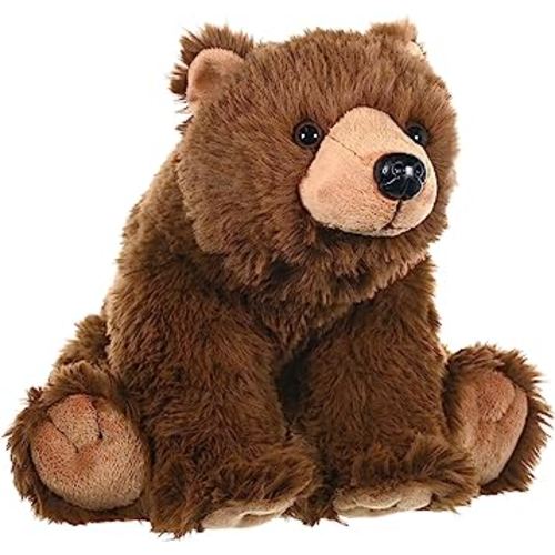 Wild Republic Brown Bear Plush, Stuffed Animal, Plush Toy, Gifts for Kids, Cuddlekins 12 Inches