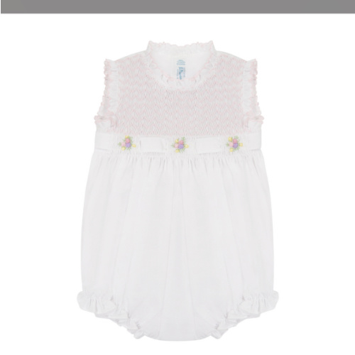 Sleeveless Secret Garden Romper | Feltman Brothers
