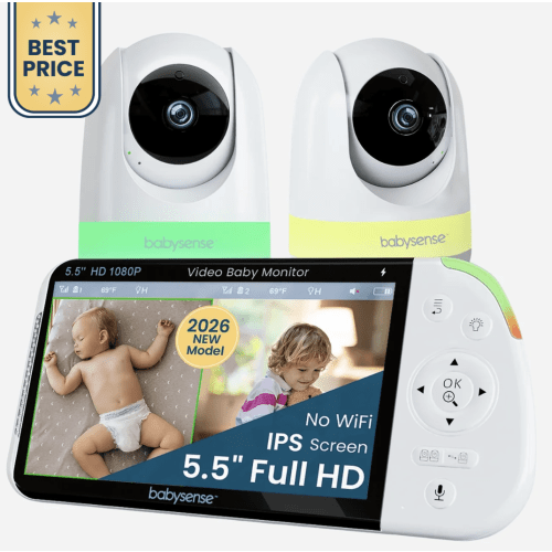 Babysense Pro Split Screen Baby Monitor