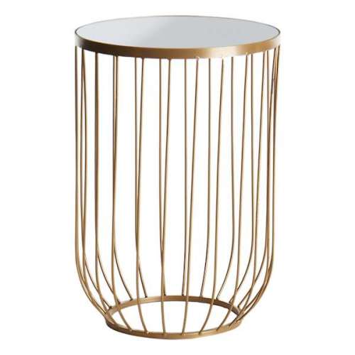 Lexi Accent Table Gold | At Home