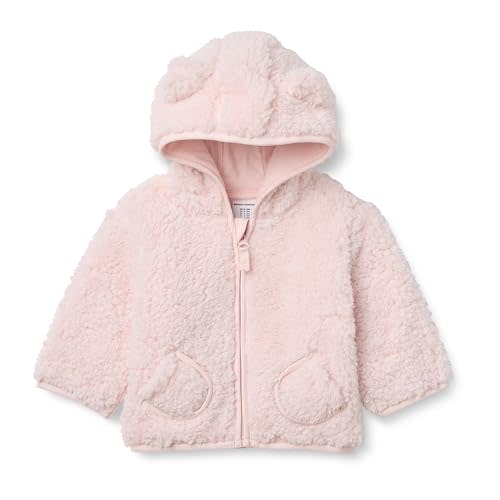 Amazon Essentials Unisex Babies' Hooded Sherpa Jacket