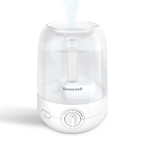 Honeywell Ultra Comfort Cool Mist Humidifier 1 Gal Tank Cleaning Brush Included Ultra Quiet Use With Essential Oils White HUL545W