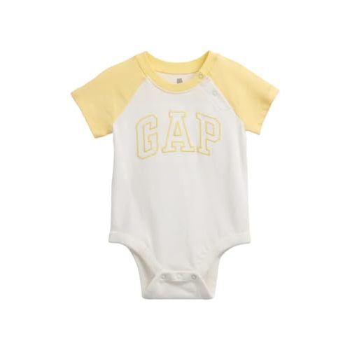 GAP Baby Short Sleeve Raglan Logo Bodysuit