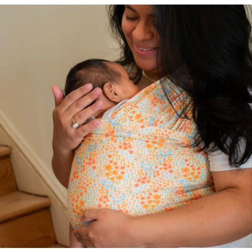 Bloom Baby Wrap | Soft & Supportive Organic Baby Carrier by hope&plum