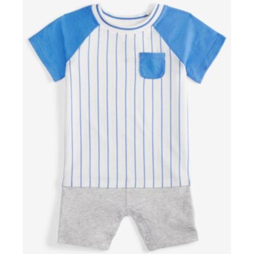 Baby Boys Sporty Striped Sunsuit, Exclusively at Macy's