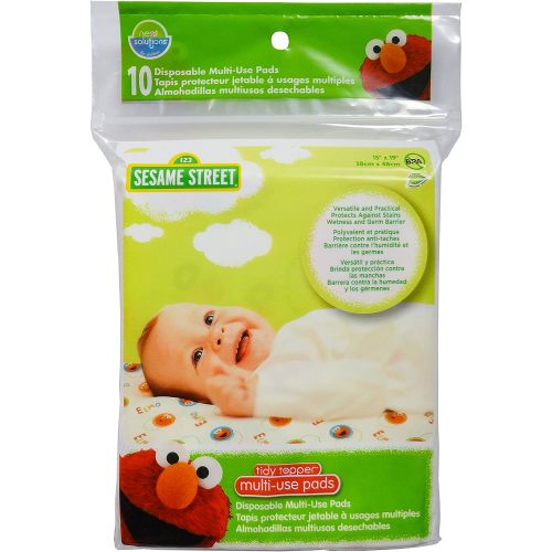 Neat Solutions Tidy Topper® Sesame Street Disposable Multi-Use Pads 10 Count