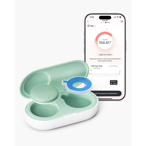 Momcozy Smart Baby Thermometer – Medical-Grade Accuracy & Real-Time Ap