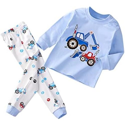 Newborn Infant Baby Boy Outfits Long Sleeve Pullover Sweatshirt Toddler Boys Pants Clothes Set Fall Winter 2Pcs