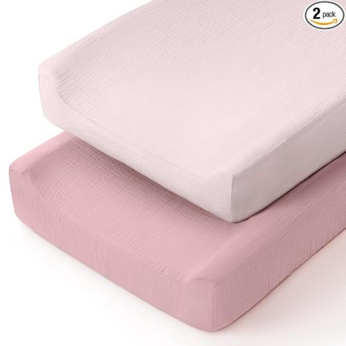 lulumoon Muslin Changing Pad Covers