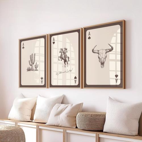 Western Wall Art Set | Rustic Cowboy Aesthetic Prints, Wild West Digital Posters, Southwestern Boho Home Decor