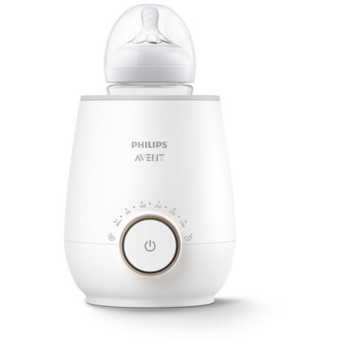 Philips Avent Fast Baby Bottle Warmer with Smart Temperature Control and Automatic Shut-Off SCF358/00