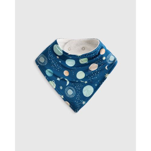 Baby Bamboo Bib in Eternal Blue